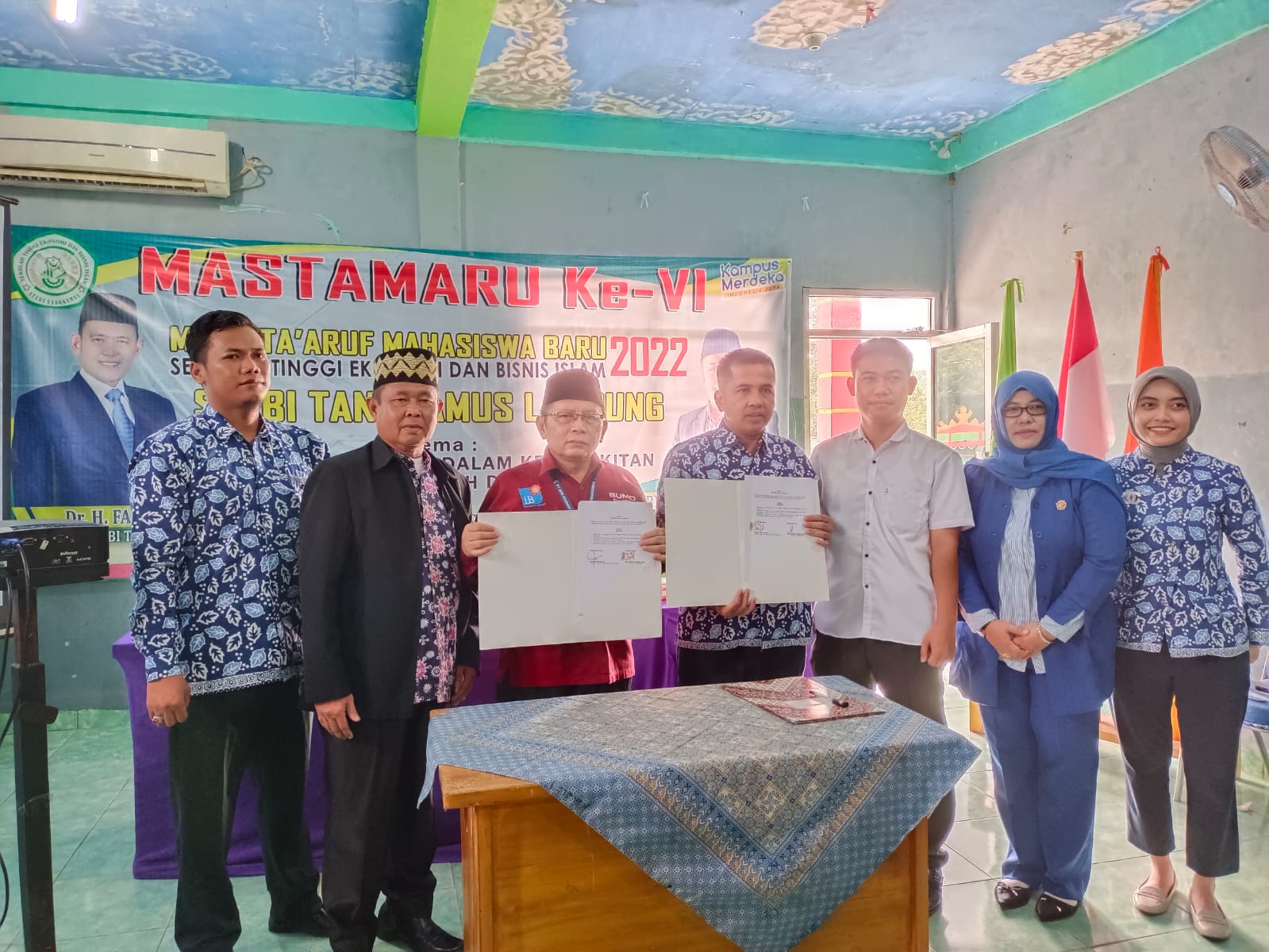 Kuliah Umum Dalam Kegiatan Mastamaru Stebi Tanggamus Tahun Pt