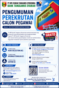 Lowongan Kerja Bank Tanggamus Syariah 2026 - Copy